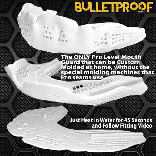 Bulletproof Mouthguard - World's Thinnest & Most Breathable | 3X Stronger for Sports & Teeth Grinding