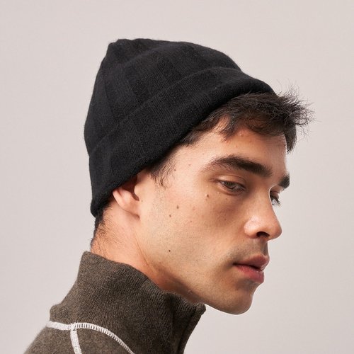 EURKEA 100% Pure Cashmere Winter Beanie Skullies Cap for Men, Soft Warm Lightweight Beanie