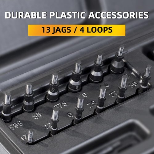 Gun Cleaning Kit - Universal All Caliber Rifle, Pistol & Shotgun Set with Brass Rods & Durable Case