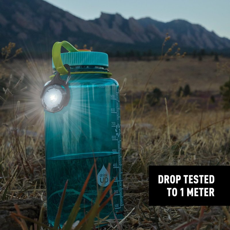 Nite Ize Moonlit Rechargeable Micro Lantern - Portable Mini Lantern for Camping Accessories & Hiking Gear - Features Carabiner Clip with a Weather-Resistant Design