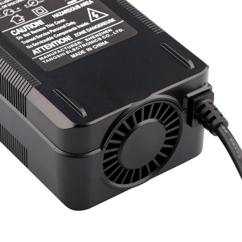 42V 4A Charger Replacement Compatible with 36V 10 String Lithium-ion Battery (DC 5.5)