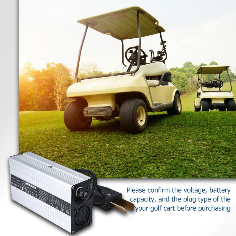 WFLNHB 36 Volt 5A Golf Cart Battery Charger Replacement for Yamaha Club Car DS EZGO TXT