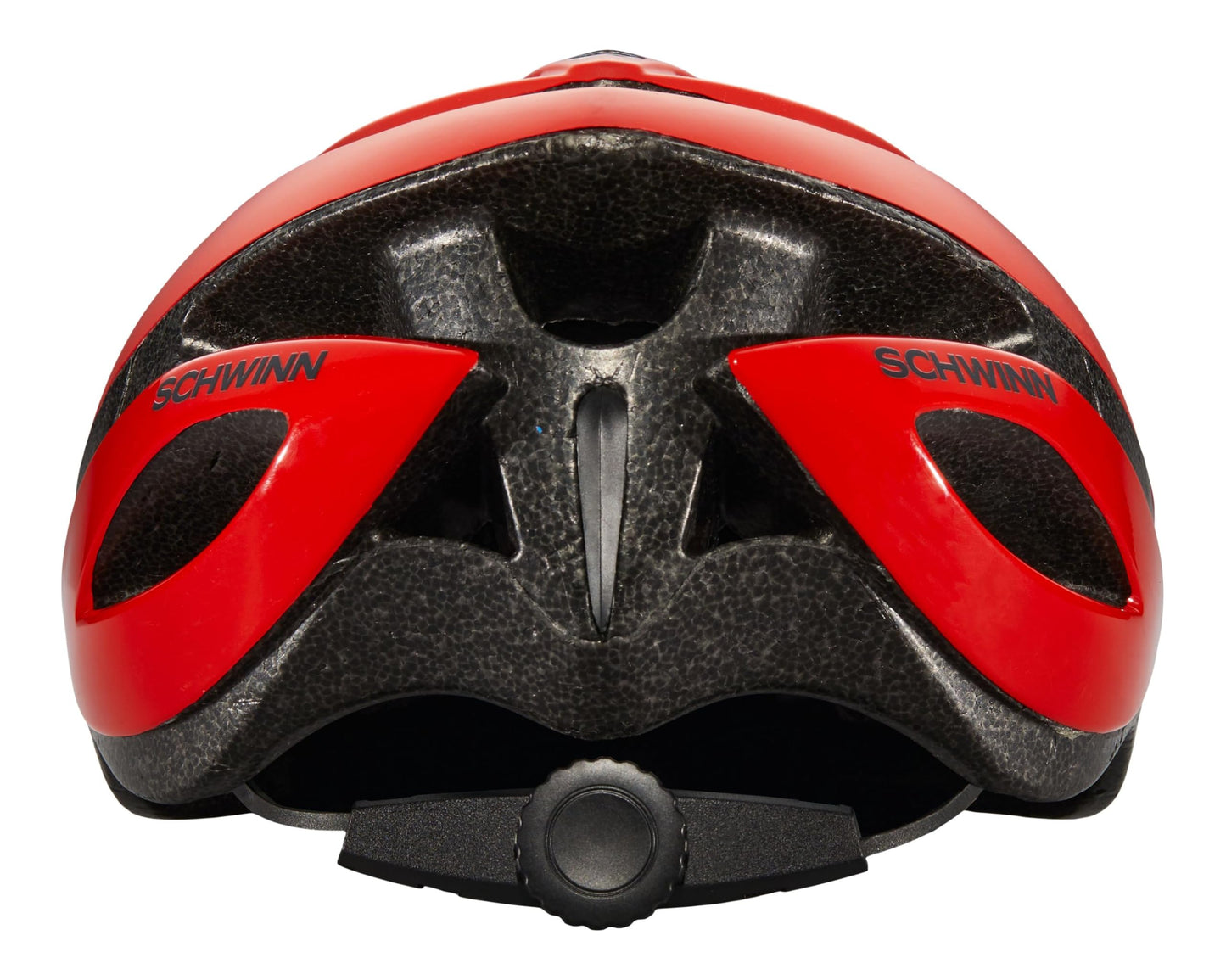 Schwinn Thrasher Helmet for Adults, Red, Size 58-62 cm, for Riders Ages 14+, Lightweight Microshell, Adjustable Dial and Straps, Interior Padding, 20 Air Vents, Removable Visor, Adult Bike Helmet