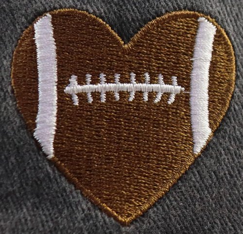 Football Gifts for Women Men, Foot Ball Heart Baseball Cap, Heart Foot Ball Accessories Hat, Christmas Birthday Gifts for Football Favors Dad Mom Uncle