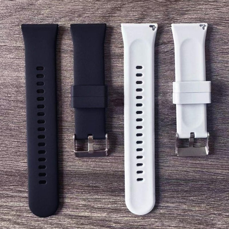 Xininyia 8-Pack Compatible with iTech Fusion 3 Smart Watch Bands, Soft Silicone Adjustable Wristband Straps Replacement Bands