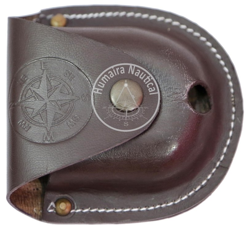 Thoreau's Go Confidently Engraved Graduation Gift for him, Camping Compass with Leather Pouch Boating Hiking Religious Gifts, Missionary Gifts Keepsake. Confirmation Gift Direction Compass