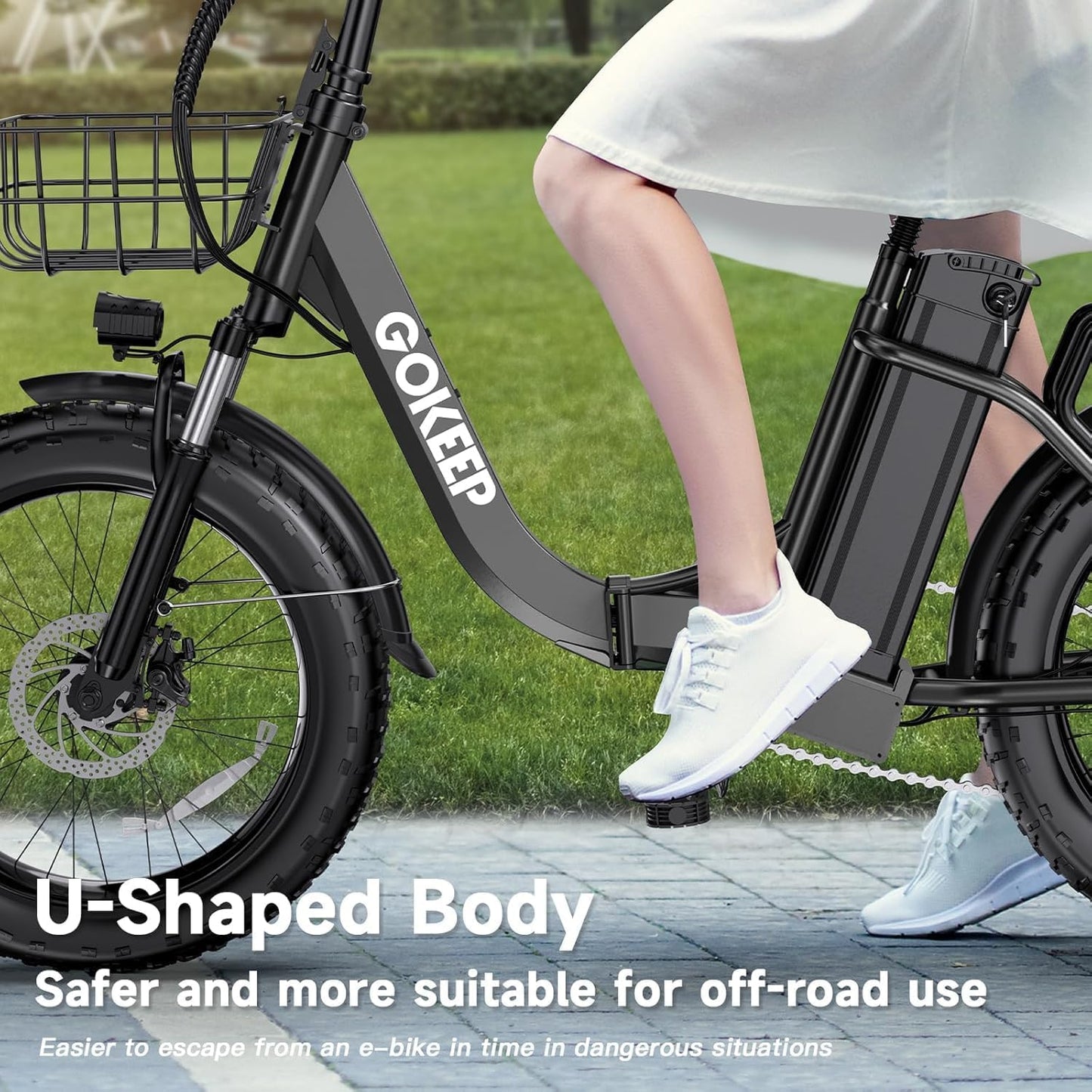 **Skiennix 1800W Electric Bike - 52V Removable Battery, 86 Miles Range, Foldable Fat Tire, 7-Speed | Max 330LBS**