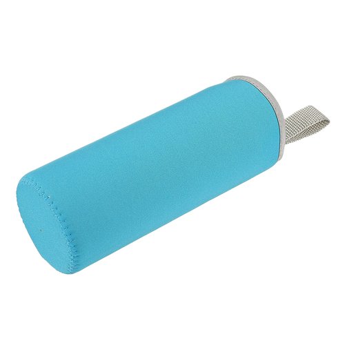 MECCANIXITY Water Bottle Sleeve 500ml Neoprene Carrier Insulated Non Slip Protective Glass Bottles Cover with Strap for Cool or Hot Drinks, Colorful 8 Pack