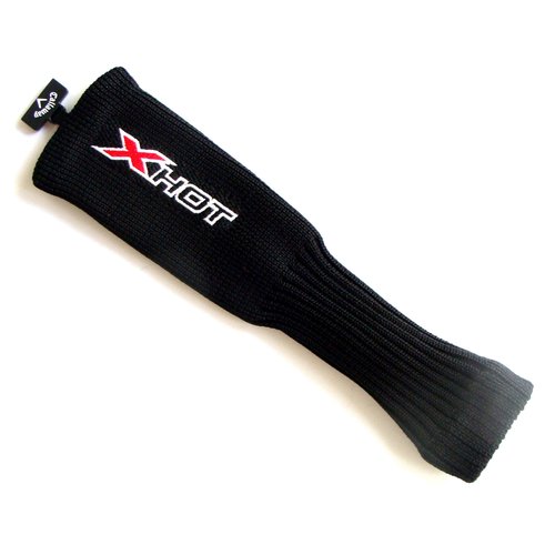 NEW Callaway X HOT Hybrid Rescue Utility Black/Red Sock Headcover