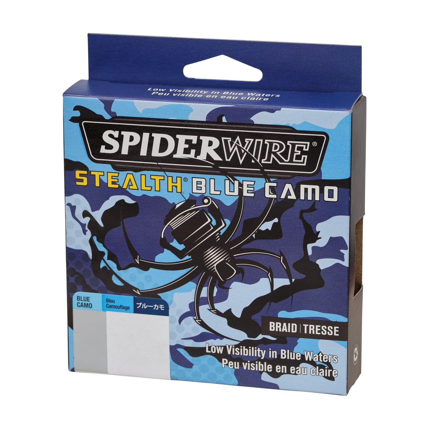 SpiderWire Stealth® Translucent Superline, Translucent, 40-Pound Break Strength, 200yd Braided Fishing Line, Suitable for Saltwater Environments