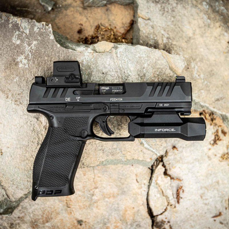 NIGHT FISION Optics Ready Stealth Night Sight Set for Walther PDP/PPQ with RMR/507c/ACRO (WAL-277-290-313-YGZG)