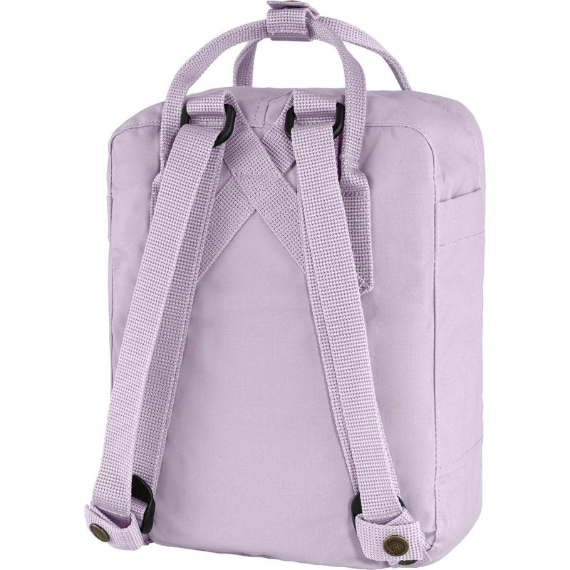 Fjällräven Kanken Mini Backpack - Compact Everyday Carry, Durable Vinylon Fabric - Travel, Pastel Lavender