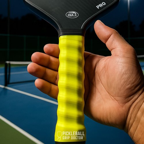 WrapCore Pickleball Paddle Grip – 5.25” Ergonomic Spiral Grip | Vibration-Reducing Design for Comfort, Power, Precision & Control | Universal Fit