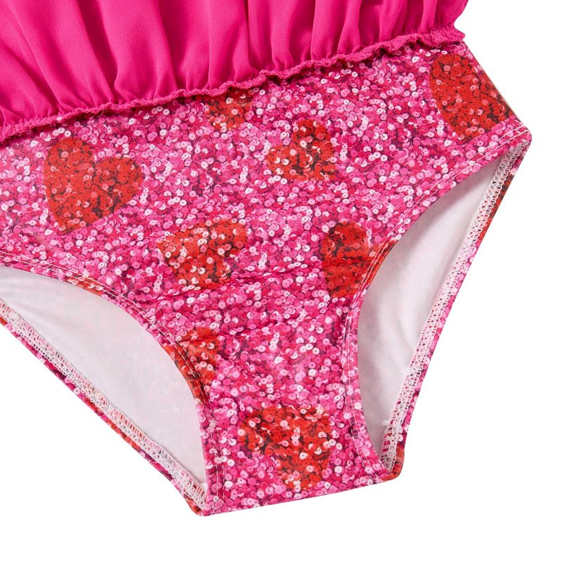 Taubow Girls Dance Leotards 5-6t 5t Size 5 6 6x Pink Heart Ballet Leotard Dance Outfit