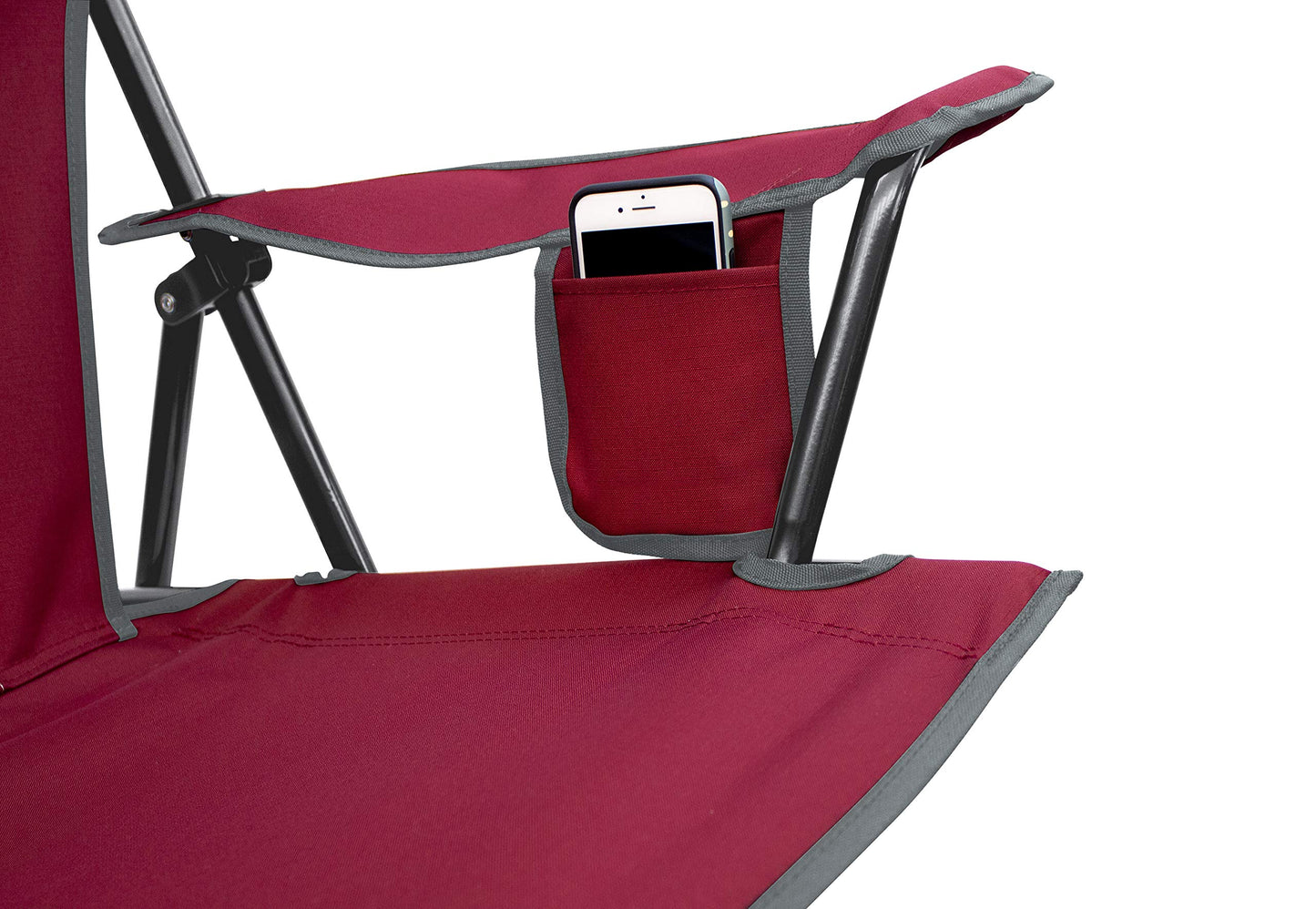 GCI Outdoor Sunshade Comfort Pro Chair, Cinnamon Red