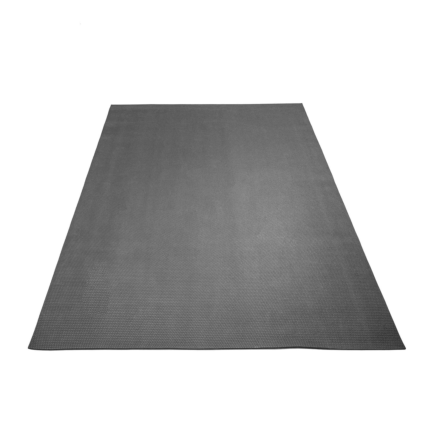 Trademark Innovations Gym Equipment Home Floor Large Workout Exercise Mat with Carry Strap and Training Gloves Set