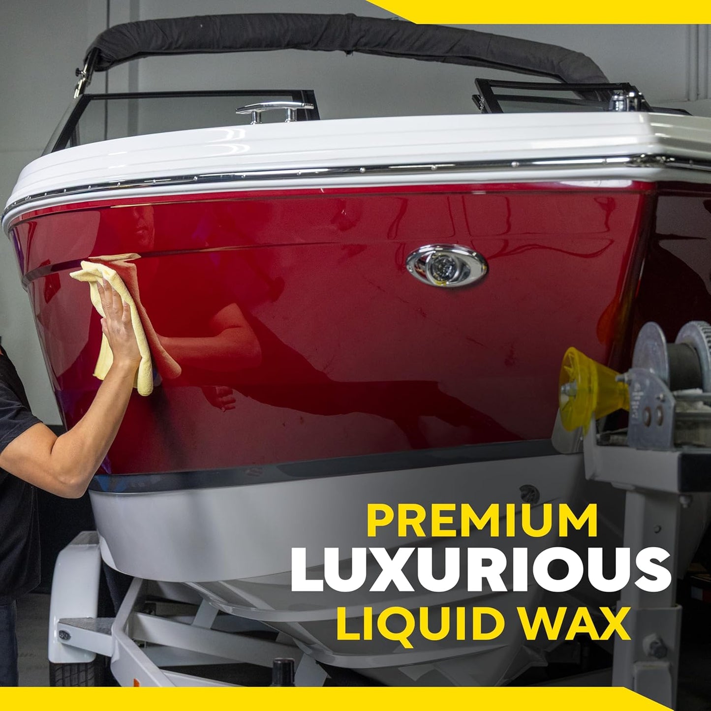 Meguiar's Marine Fiberglass Restoration System - 3-Piece Repair Kit with Oxidation Remover & Polish