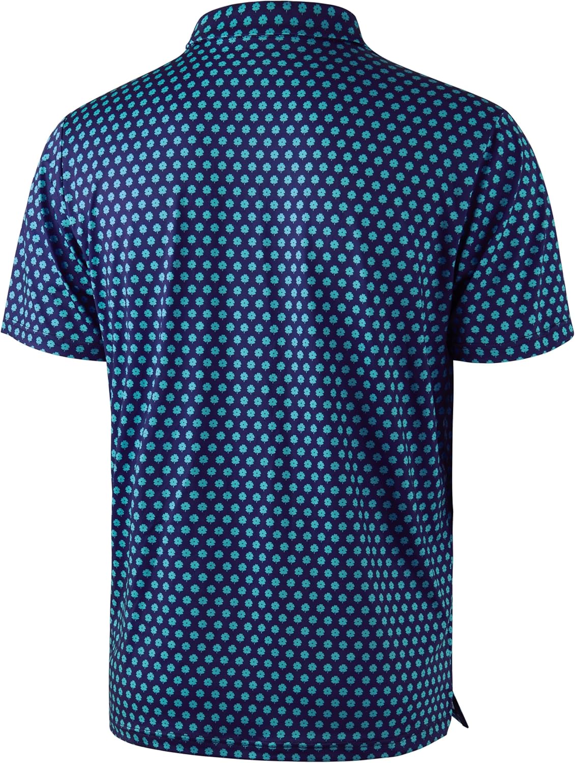 Obla Men's Golf Polo Shirt - Short Sleeve Dry Fit with Moisture-Wicking Performance | Casual Print Design