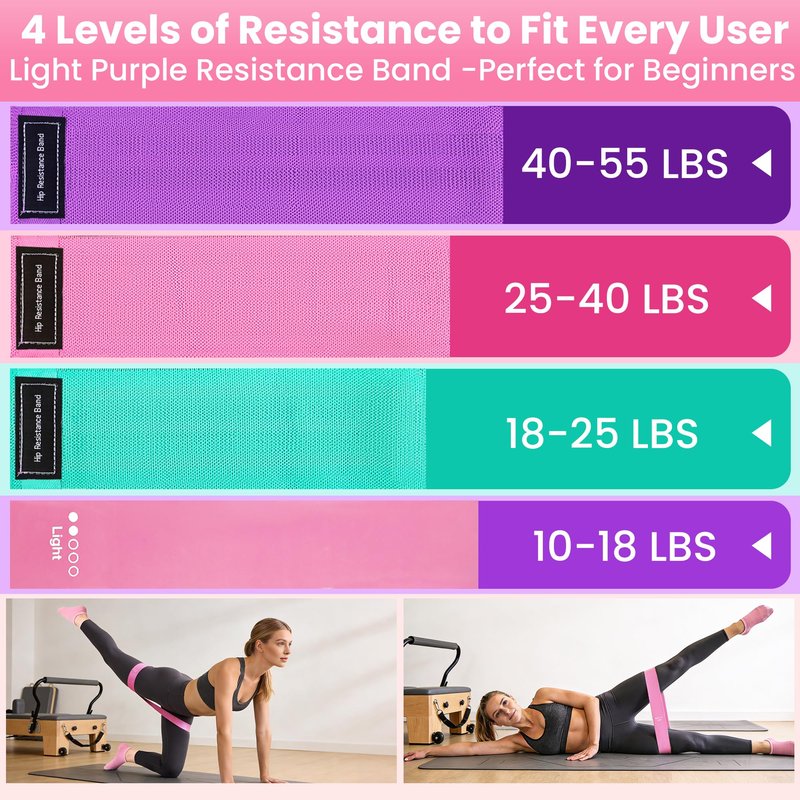 ALMEEM 12Pcs Pilates Ring Kit for Women and Men - 15 inch Magic Circle Exercise Ring and Ball Set for Home Workout Equipment - Dual Padded Handles Ring and Resistance Bands Set for All Fitness Lovers