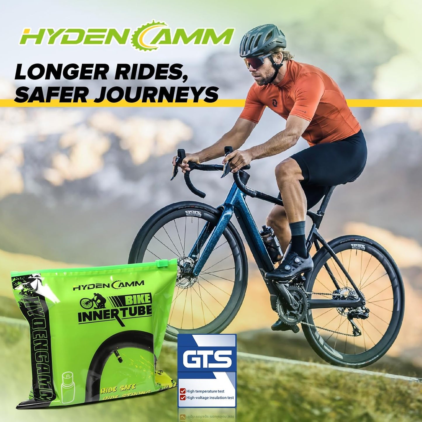 Reliable Bicycle Tube by [Brand Name] - 12 to 29 Inch Sizes with 32mm AV Schrader Valve & 2 Tire Levers