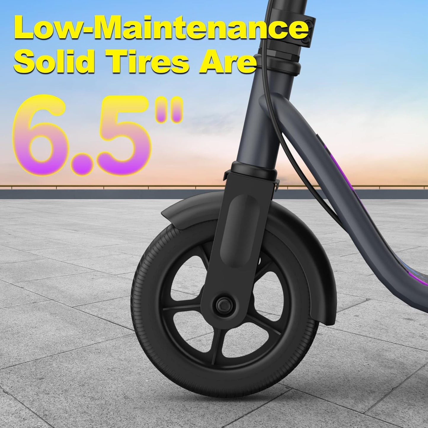VOLPAM Electric Scooter - Dual Suspension, 19/22MPH, 500W/800W Motor, Long Range Up to 60 Miles, Max Load 264 lbs