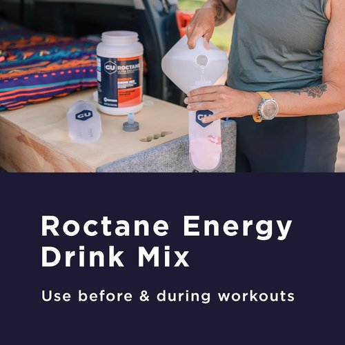 GU Energy Roctane Ultra Endurance Drink Mix - Vegan, Gluten-Free, 35mg Caffeine | Tropical Fruit, 3.44 lb