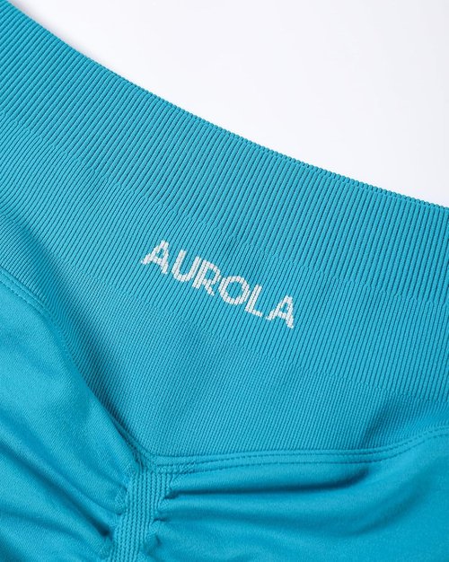 AUROLA Workout Shorts for Women - No Roll Up, Squat Proof, Seamless Compression | 2.5-6.5 Sizes