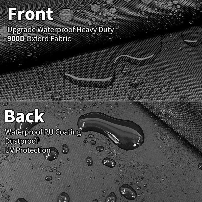 MUTUSHI Golf Bag Rain Cover Waterproof Golf Bag Hood Cover Gifts for Any Golfer,Beginner,Men and Women 13" L x 8" W x 20" H Black