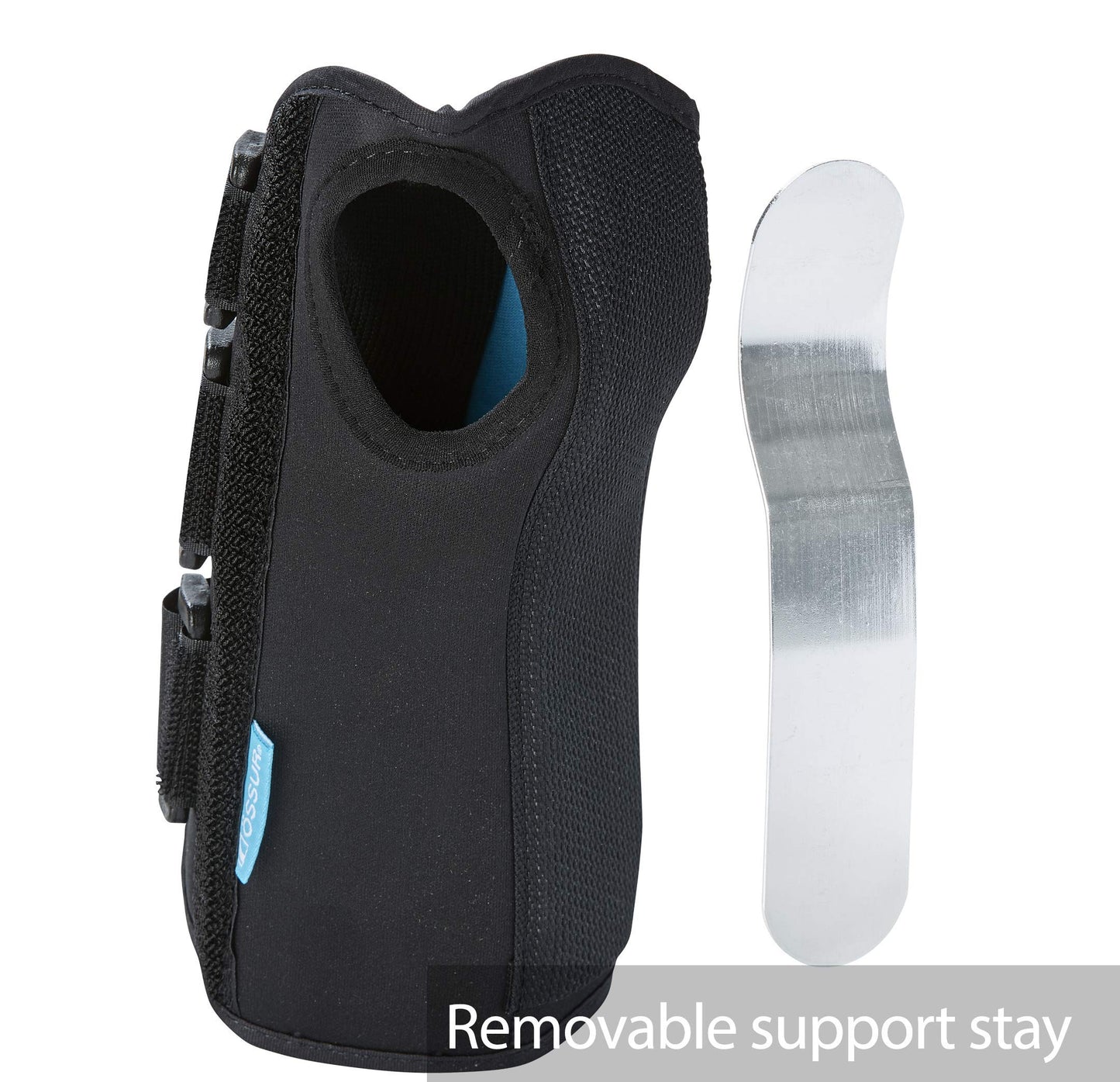 Ossur Formfit Wrist Brace for Treatment of Tendonitis, Carpel Tunnel, Post Cast Healing and Soft Tissue Injuries | Wrist Immobilization, Breathable Material, Custom Fit | 8" Version (Left, Large)