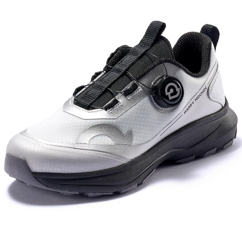 HAPPY NOCNOC All‑MAX Kids Shoes, Boys Girls 3‑Layer Durable Breathable Mesh Running Sneakers, High‑Rebound Cushion Athletic Casual Shoes for Sports & School