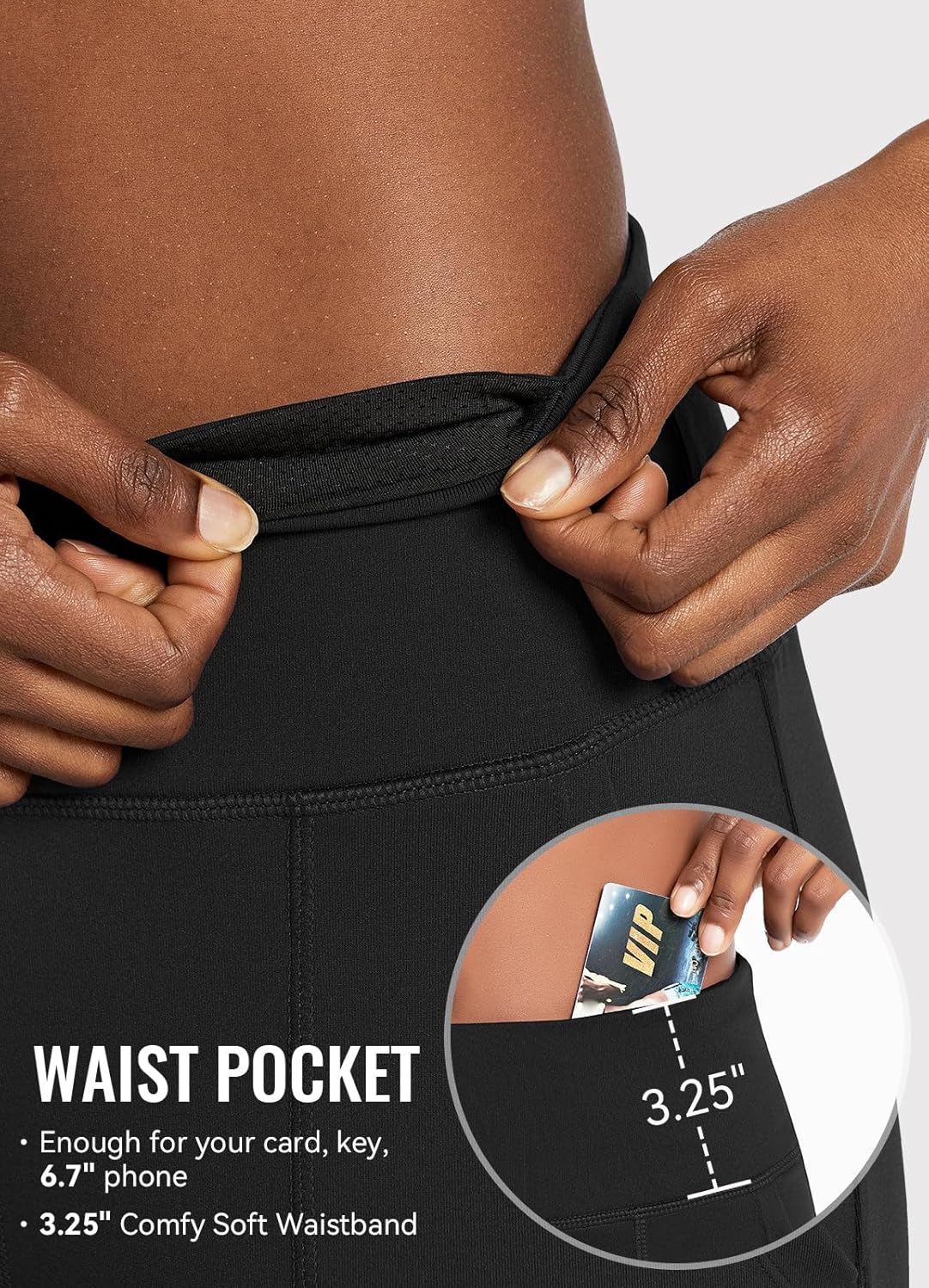 Baleaf Bermuda Shorts for Women - High Waisted 7'' Athletic Workout Shorts with 3 Pockets