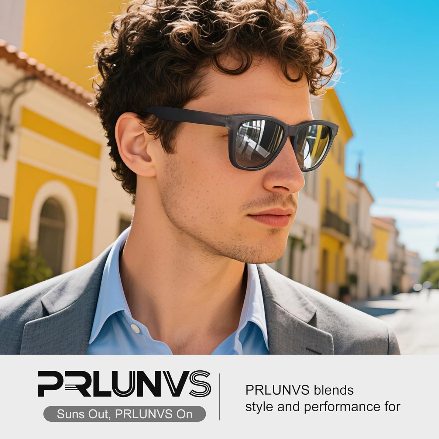 Polarized Sunglasses - Lightweight UV Protection Shades for Men & Women | Perfect for Driving & Fishing
