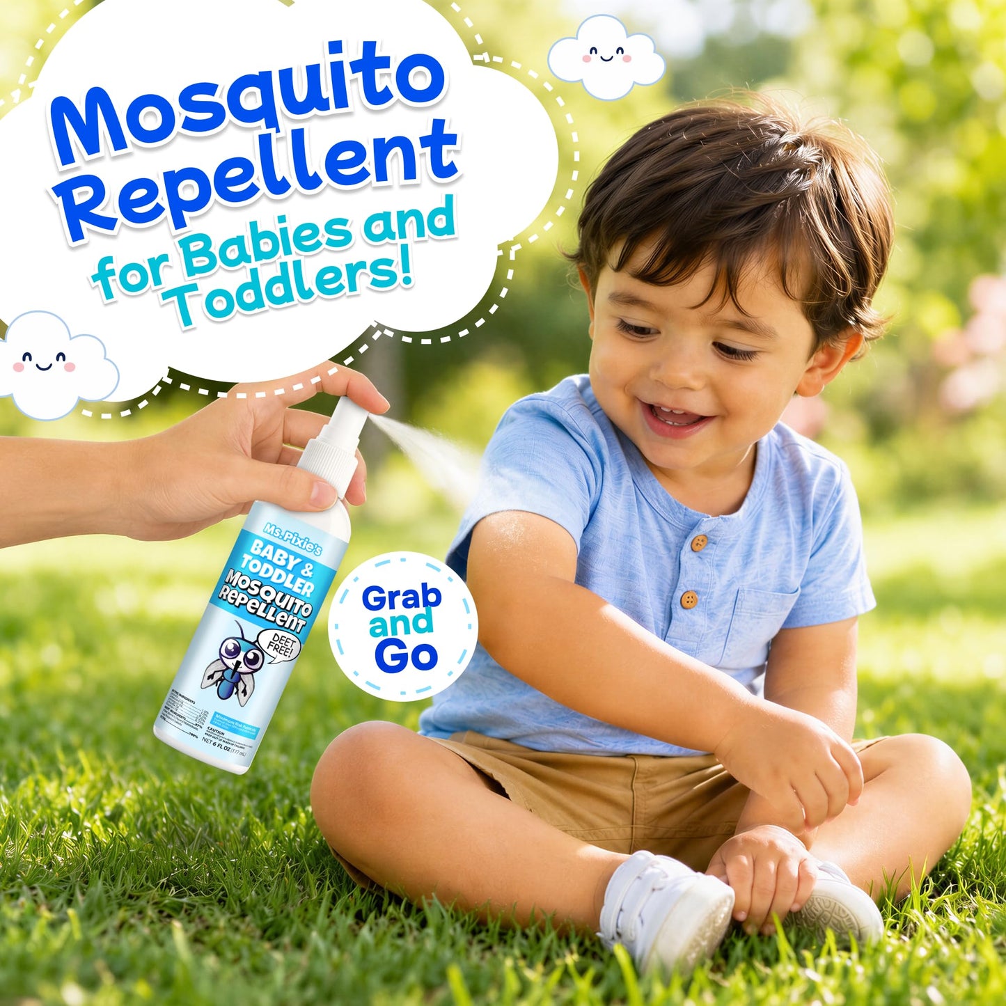 Ms. Pixie’s Baby & Toddler Mosquito Repellent (6 oz)