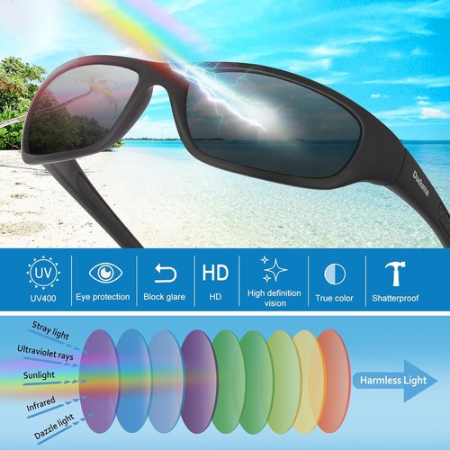 Duduma Polarized Sports Sunglasses - UV Protection for Men & Women | Ideal for Baseball, Cycling & Fishing