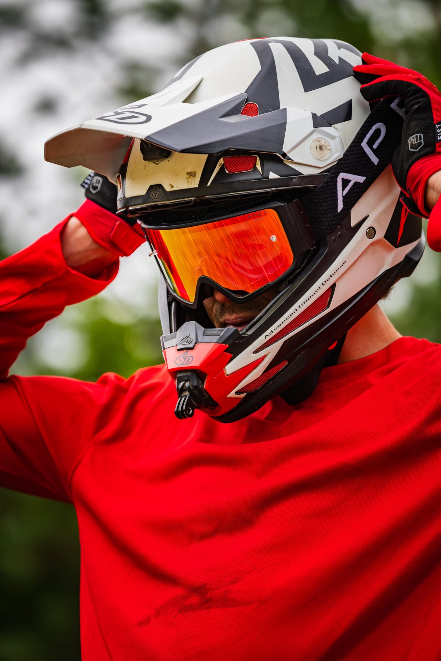 Apex Series™ Mountain Bike Goggles | Quick-Release Magnetic Lens System, Anti-Fog & Impact Resistant with EVA Case & 3 Lenses (Clear, Revo Red, Smoke) - Designed by MTB Riders