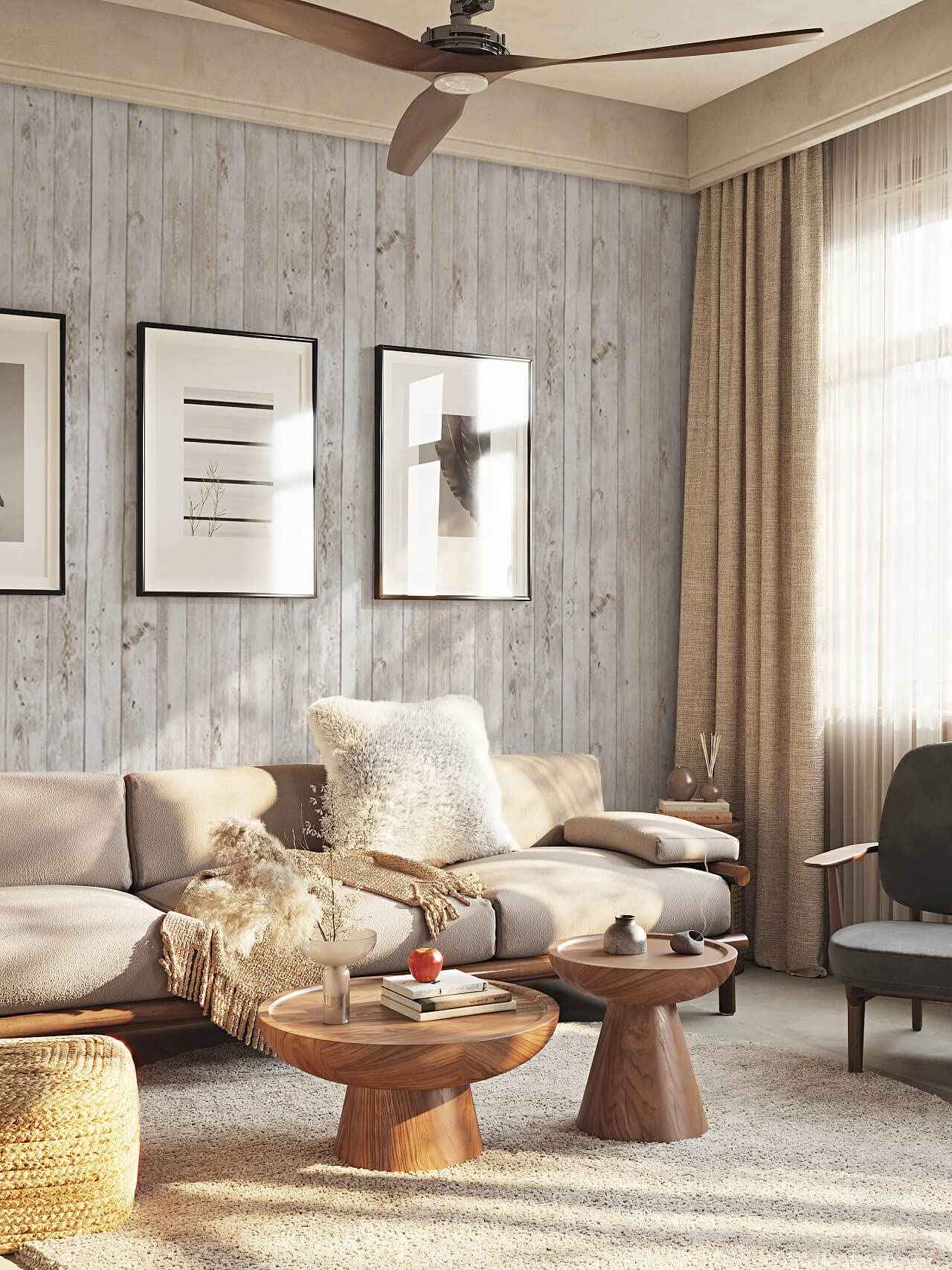 Heroad Contact Paper Peel and Stick Wallpaper Wood Grain Contact Paper for Cabinets Countertop Waterproof Removable Wallpaper Self Adhesive Decorative Shiplap Papel Tapiz para Pared 11.8''x276''