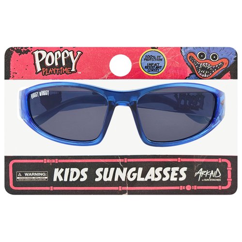 ARKAID Poppy Playtime Sunglasses for Kids | Official Poppy Playtime Sports Wrap | UV 400 | One Size Fits Most Kids Comfortably