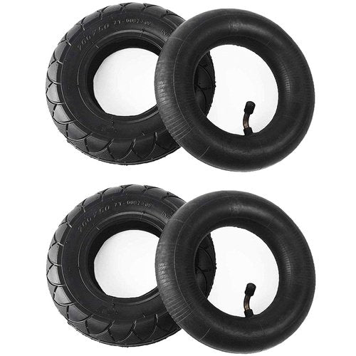 AR-PRO 200X50 / 8" X 2" | 2 Tire & 2 Inner Tube Set - Electric Scooter Tire Tube Compatible with Razor E100, E150, E200, Power Core E100, Dune Buggy, ePunk, Crazy Cart, PowerRider 360, eSpark