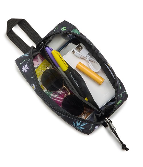 JanSport Perfect Pouch – Accordion Opening, Single Compartment with 3 Dividers, Small Internal Pocket, Bewitched Blooms
