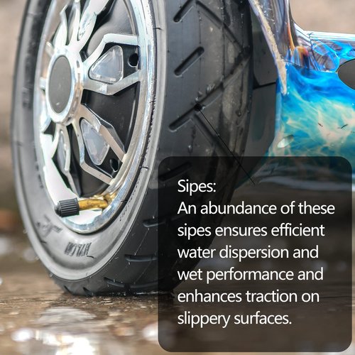 RUTU Heavy Duty 10x2 / 10x2.125 Tire - Compatible with Smart Electric Balance Scooter Bike, Bicycle, Tricycle, Stroller Replacement Wheels - For 10 inch Tires with 6 inch Rims