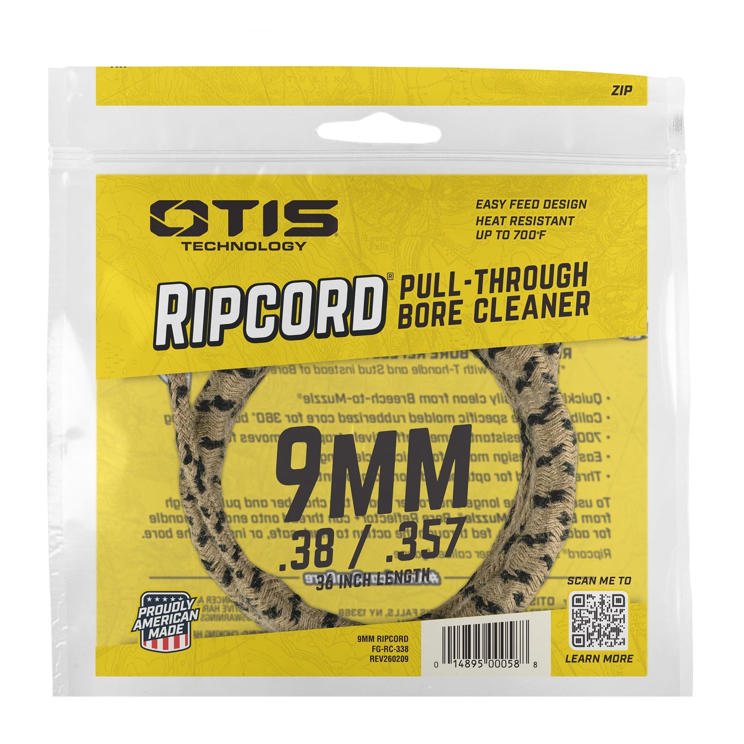 Otis Technology Ripcord .38 Cal./9mm/.357 Cal