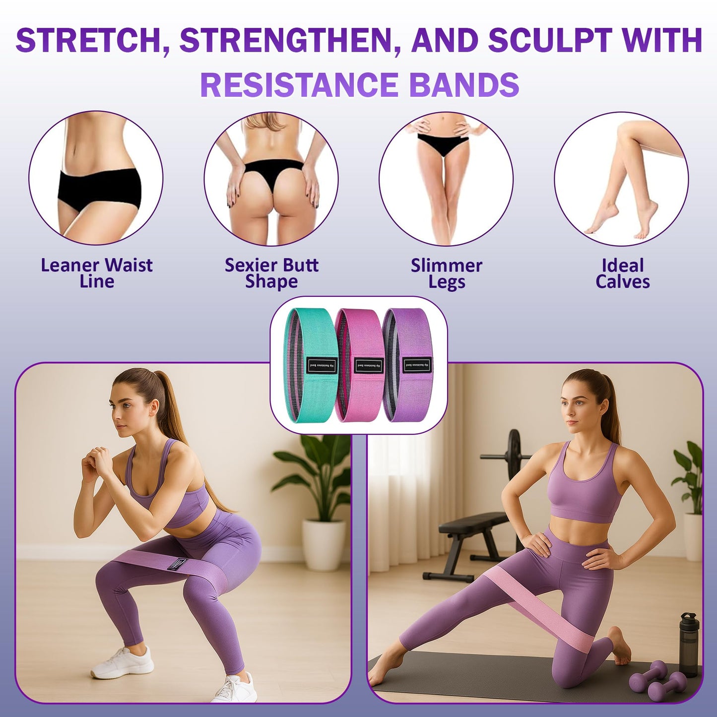 Pilates Starter Kit for Home - Better Pilates Essential Equipment with Adjustable Ankle Wrist Weights, Resistance Bands, Magic Circle Ring, Yoga Ball & Workout Accessories for Women Fitness Toning