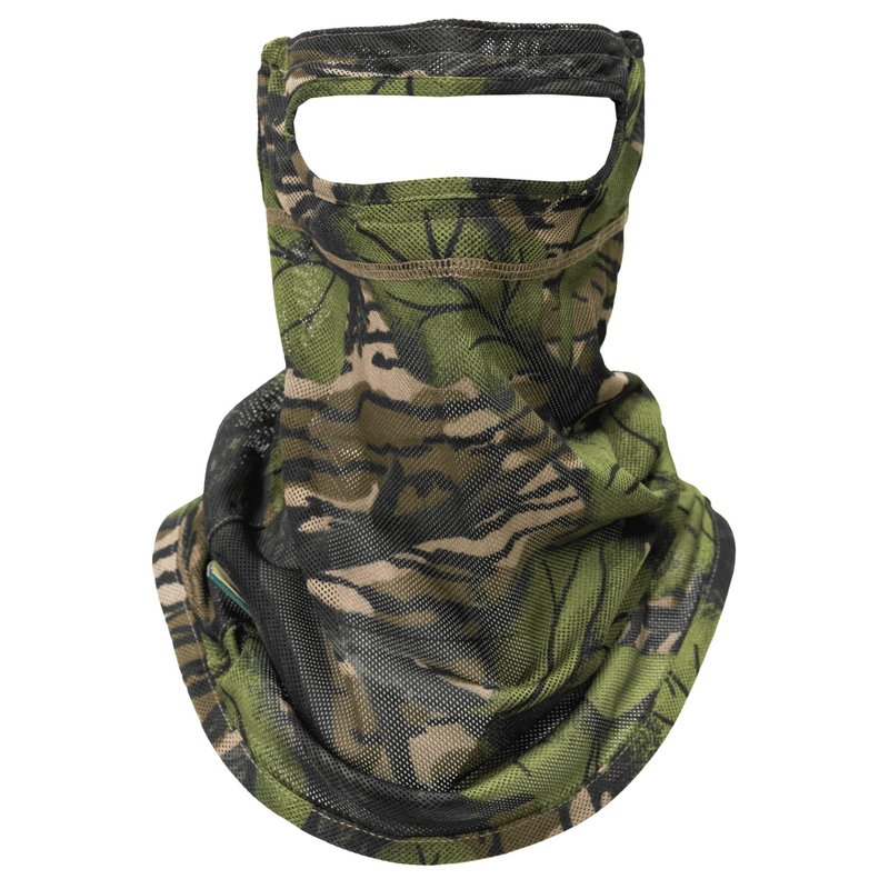 Mossy Oak Camo Tibbee Mesh Hunting Face Mask - Lightweight & Stretchable