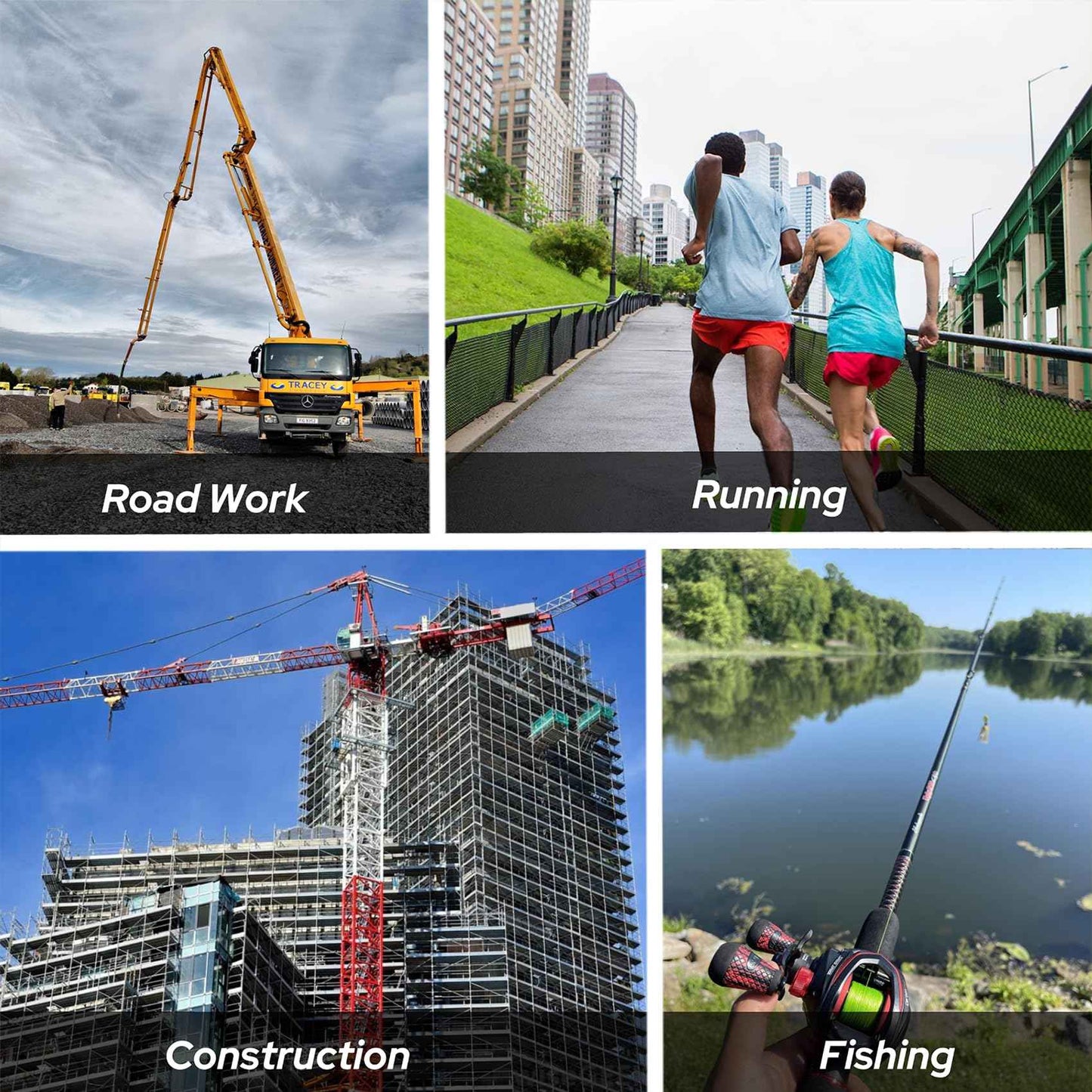 Men’s Quick Dry UPF50+ Sun Protection Hi Vis Long Sleeve Shirts,Full Zip Safety Hoodie,4-Way Stretch Construction Shirts for Men Breathable Yellow