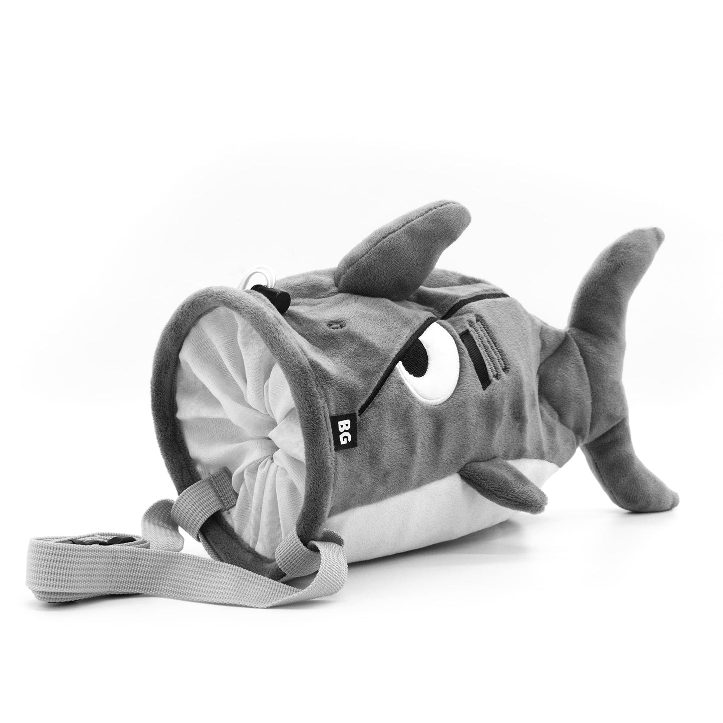 BG Climbing Shark Rock Climbing Chalk Bag, Perfect for Both Adults and Kids, Chalk Bag for Bouldering, Cute chalkbag for Mountain Lovers, Chalk Pouch