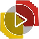 10 Pcs PVC Referee Cards Set - Red & Yellow Sports Game Cards