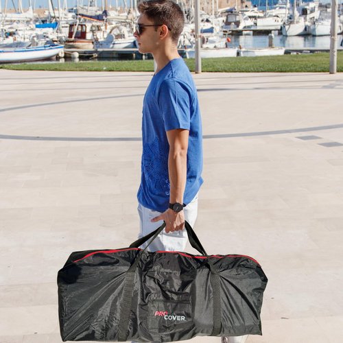 ProCover Premium transport bag for electric scooter, with backpack included. Compatible with all brands. Ideal to transport or store your scooter. Robust, universal and waterproof bag