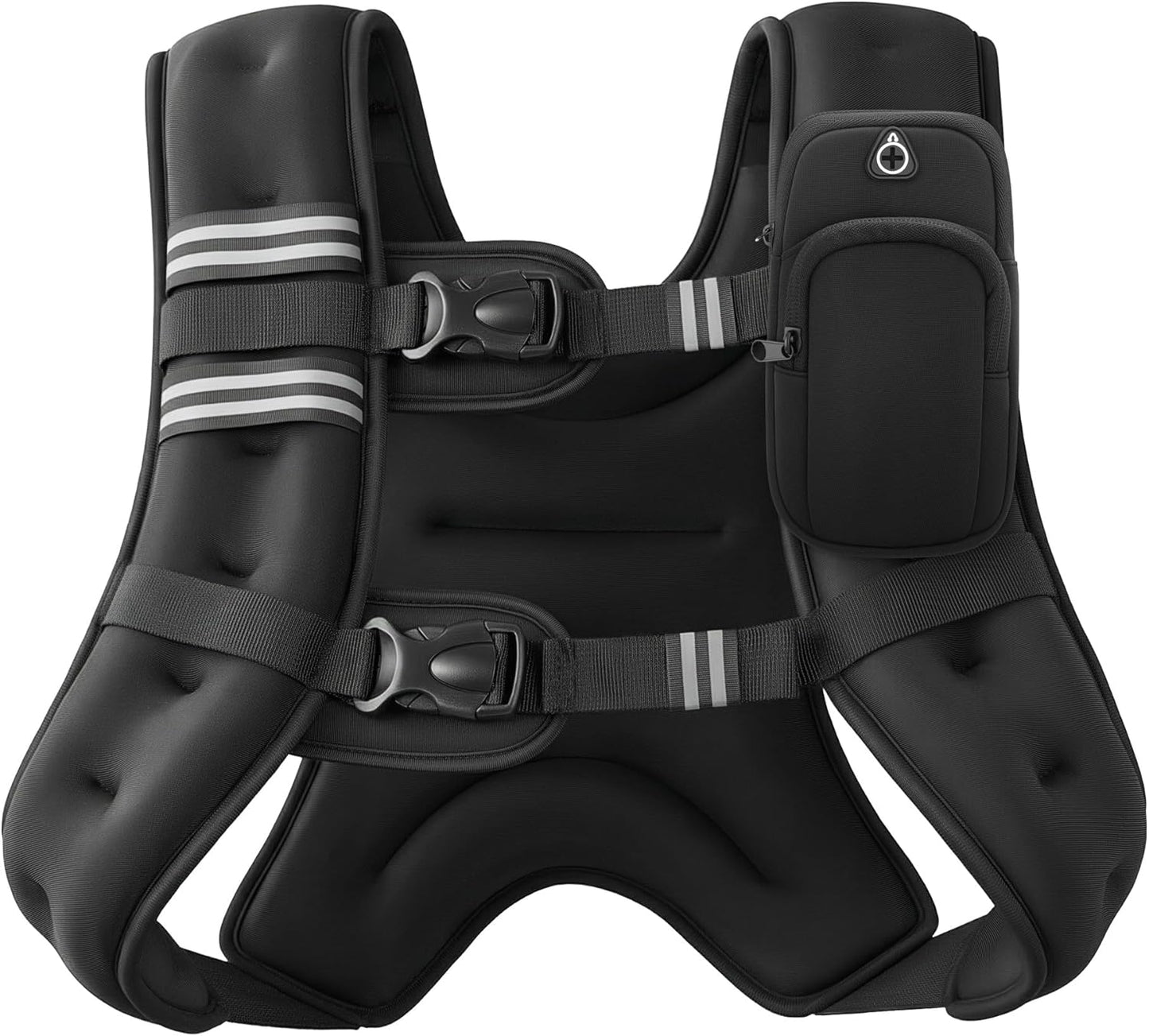 ZELUS Weighted Vest - Adjustable 6lb to 30lb for Enhanced Strength Training & Fitness Workouts