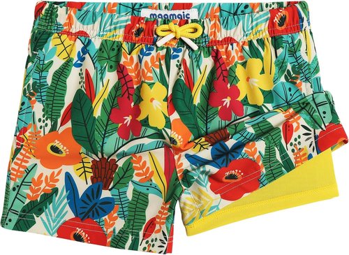 Maamgic Boys Swim Trunks - Comfortable Compression Liner Toddler Swim Shorts | Stretch Fit