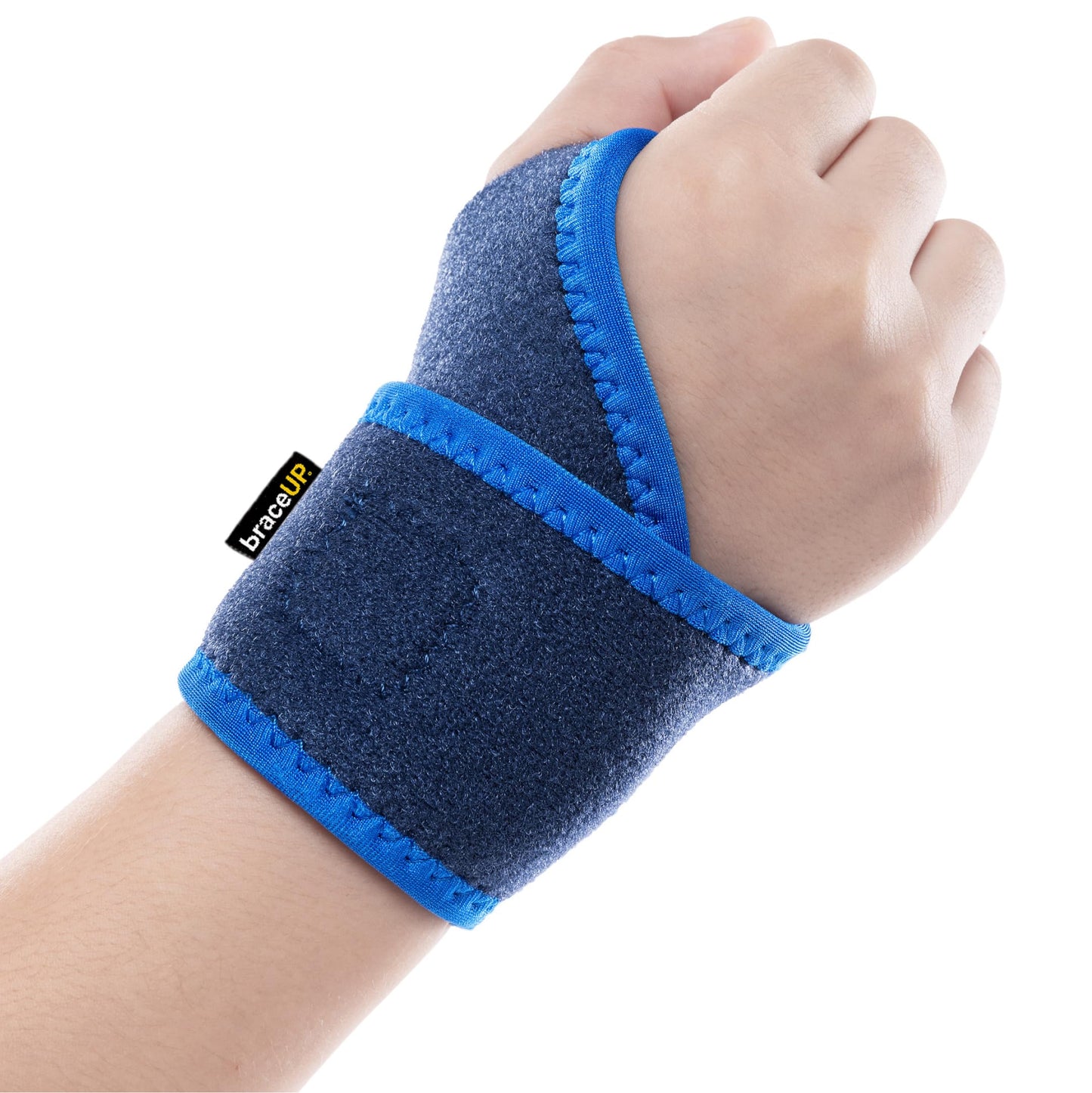 BraceUP Adjustable Kids Wrist Brace- Youth Wrist Support, Kids Wrist Splint, Child Wrist Brace for Sports and Daily Use, Boys and Girls (Height 3’3”-4’7”, 100-140 cm)